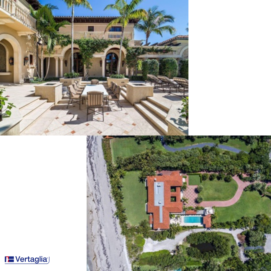 Made in Italy for an ocean view villa in Florida